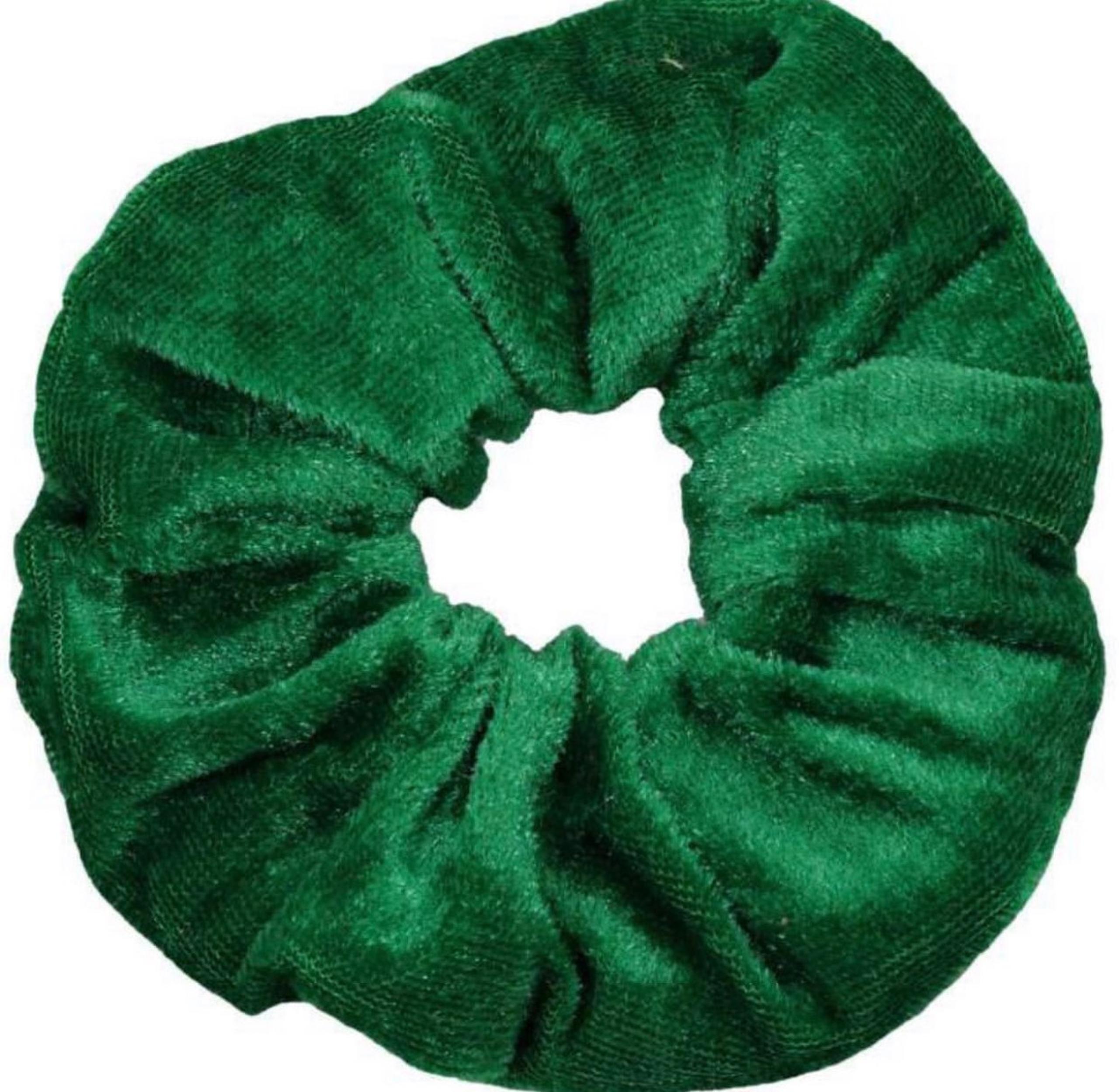 Green scrunchie