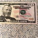 Unique rare Error 50 fancy star note serial number PG 02227520 * it is in good