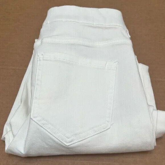 Liverpool Los Angeles NWT The Slim Stretch White Pull On Jeans size 2/26