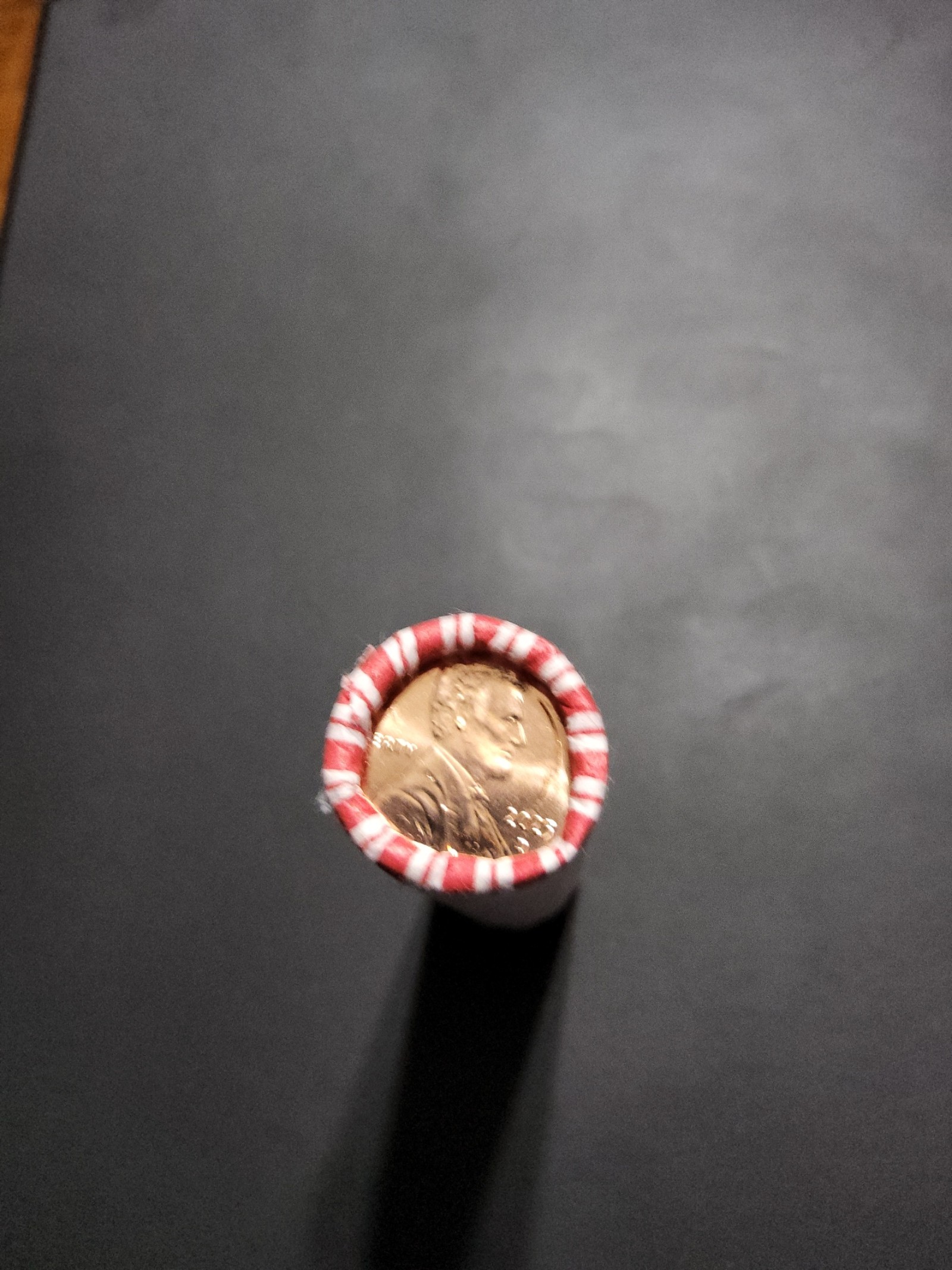 One roll of 2025d pennies