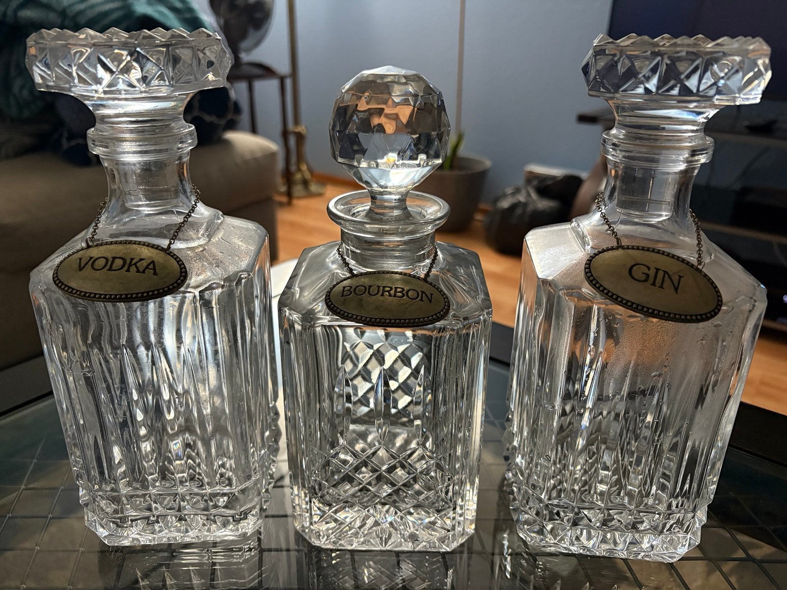 Decanter set of 3