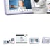Hubble Nursery Pal Premium Baby Monitor White NEW IN BOX Tablet Camera 180 MSRP
