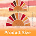Bathroom Rugs Half Circle Bath Mat Cute Bohemian Bath Rug, 16x30inch