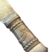 Set of 6 Vtg Meriden Cutlery Sterling Bow Band Mother of Pearl Handle Fish Knife