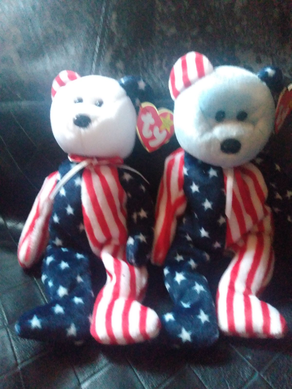 Ty Beanie Babies (2) SPANGLE 1999