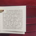 Pratesi Firenze Leather Zip Top Rectangular Slim Clutch in Deep Red