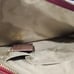 Pratesi Firenze Leather Zip Top Rectangular Slim Clutch in Deep Red