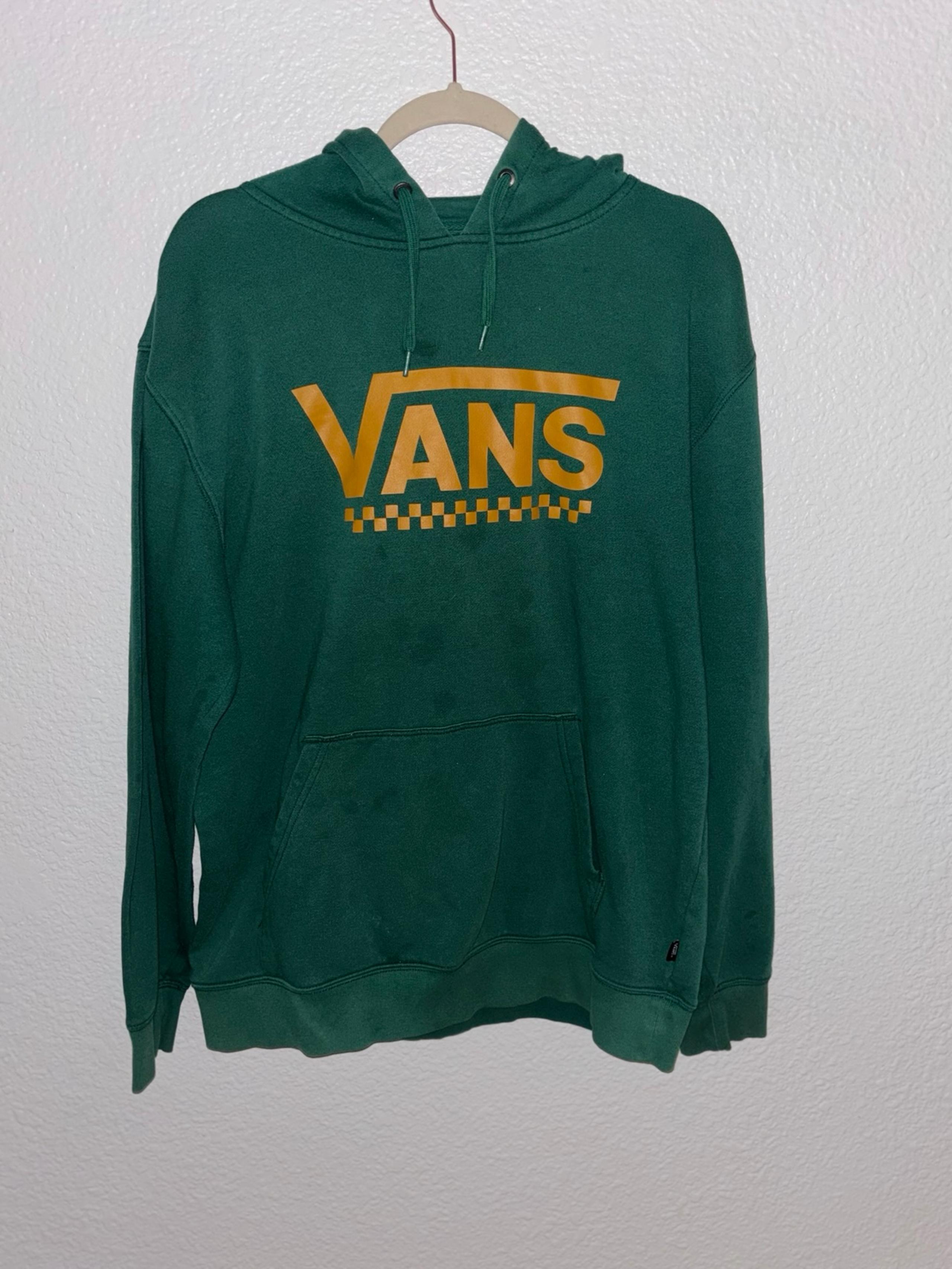 Vans green large men’s pullover sweatshirt