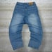 Vintage Skater Wide Leg Jeans South Pole Medium Wash Baggy Denim Y2K