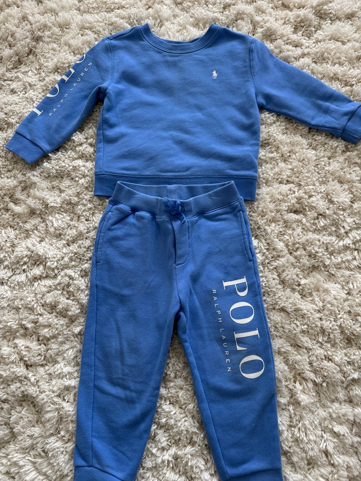 Ralph Lauren toddler boy sweatshirt & pants