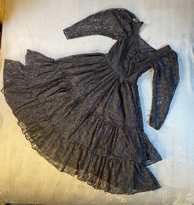 Stevie Nicks, Vintage Dress, Home Made, Gypsy, Goth, Romantic, Witchy