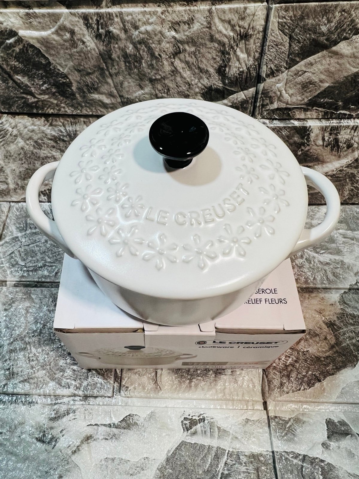 Le Creuset Fleur Mini Cocotte