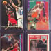 Michael Jordan (9) Card Lot 1989 Fleer, 90’s Topps Stadium Club, Fleer, Hoops,