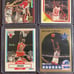 Michael Jordan (9) Card Lot 1989 Fleer, 90’s Topps Stadium Club, Fleer, Hoops,