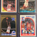 Michael Jordan (9) Card Lot 1989 Fleer, 90’s Topps Stadium Club, Fleer, Hoops,