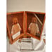 EMPTY Wood Wooden Cedar Bible Box, in excellent condition beautiful pictures