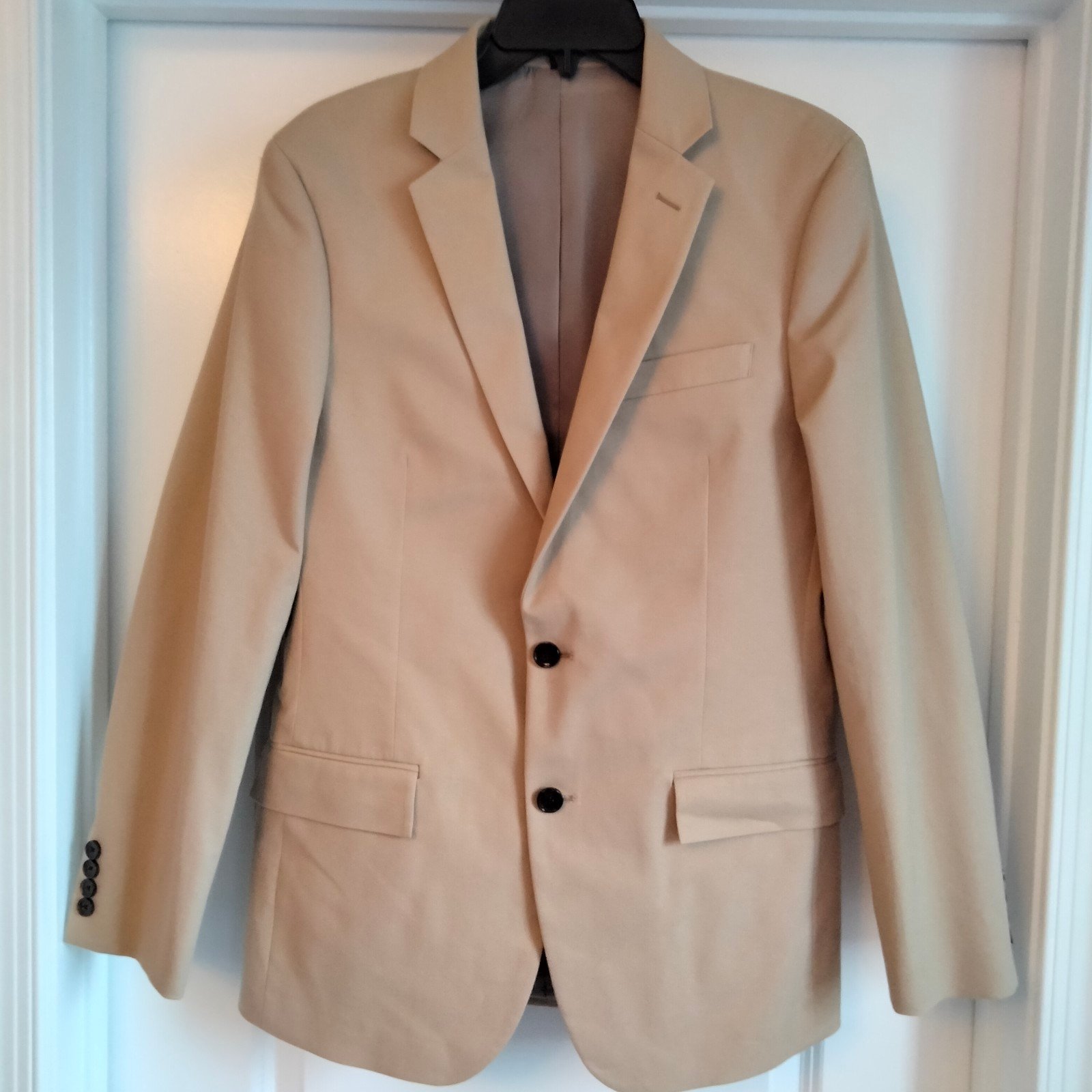 NWT 42R J.Crew Factory Thompson University Blazer TruTemp Khaki Twill Sport Coat