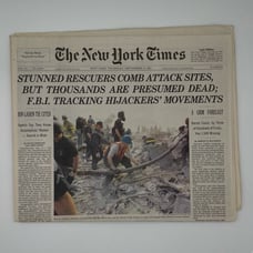 9/11 - The New York Times Thursday, September 13, ,2001
