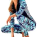 Lilly Pulitzer Luxletic Weekender Legging Crash the Bash in Bright Blue XXS NWT