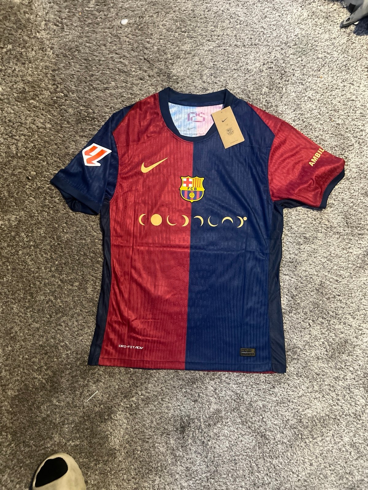 Barcelona x coldplay jersey
