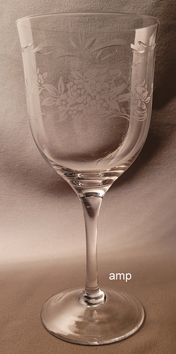 Noritake Patience Water Goblet (7 1/2 tall) EXCELLENT!