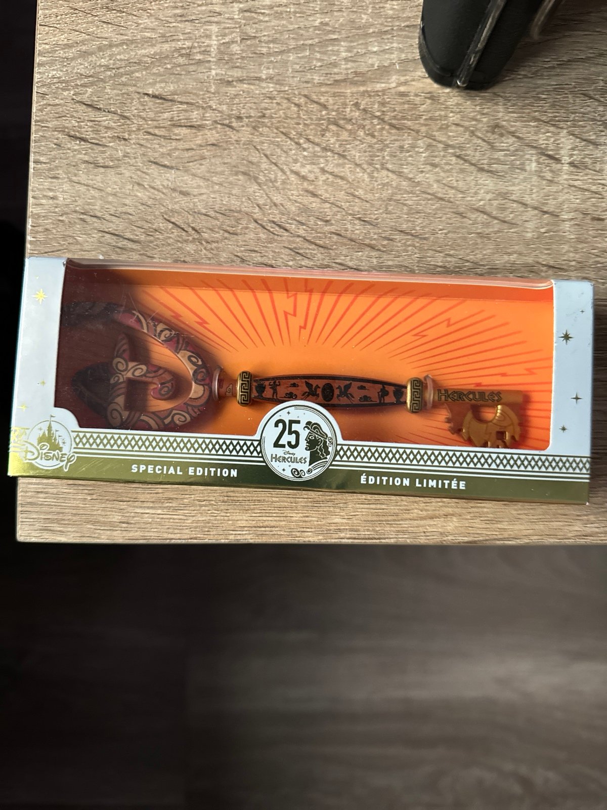 Limited edition hercules 25th anniversary key