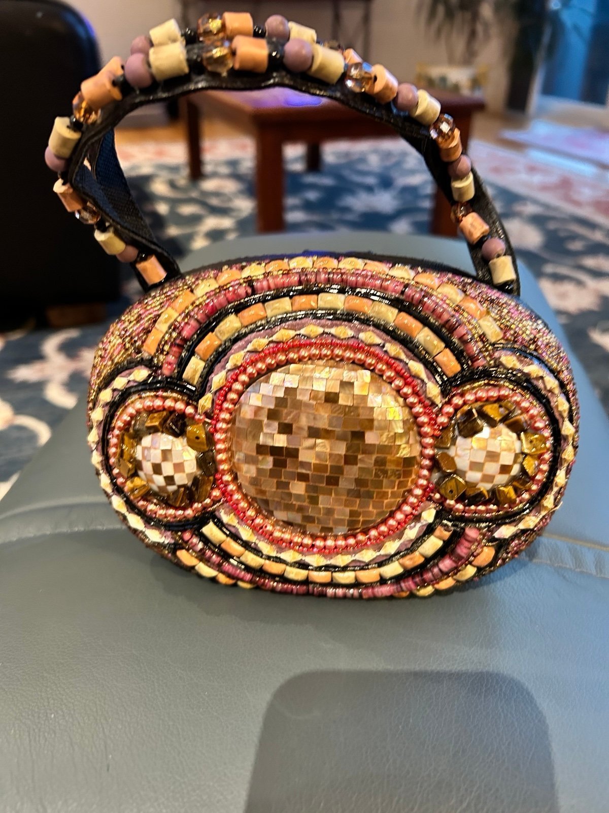 Vintage Mary Frances Xanadu clutch