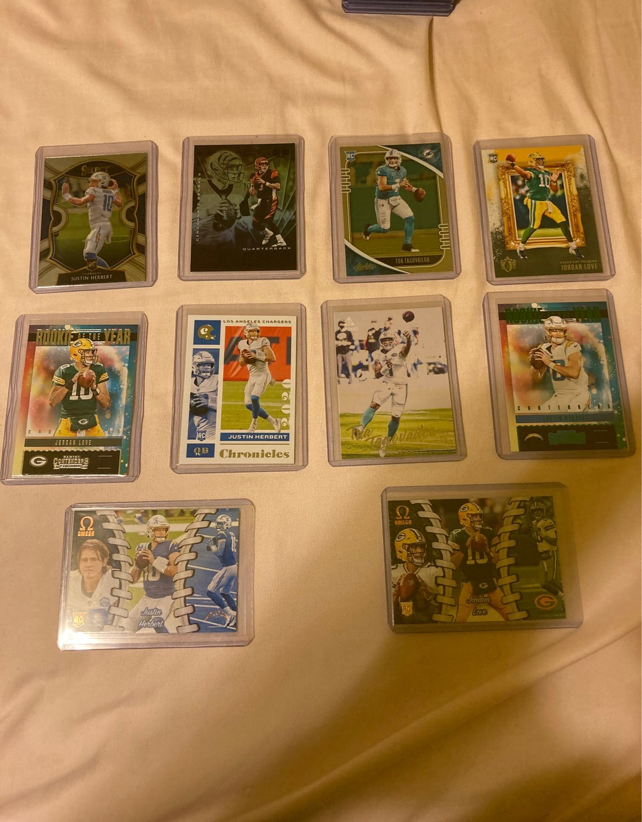 Rookie QB lot