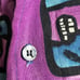 VTG Big Hed Let The Good Times Roll Hawaiian Shirt Sz L Made USA 90s Abstract