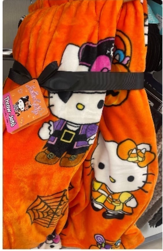 Hello Kitty Halloween Blankets, 2 Pack, Trick or Treat Viral