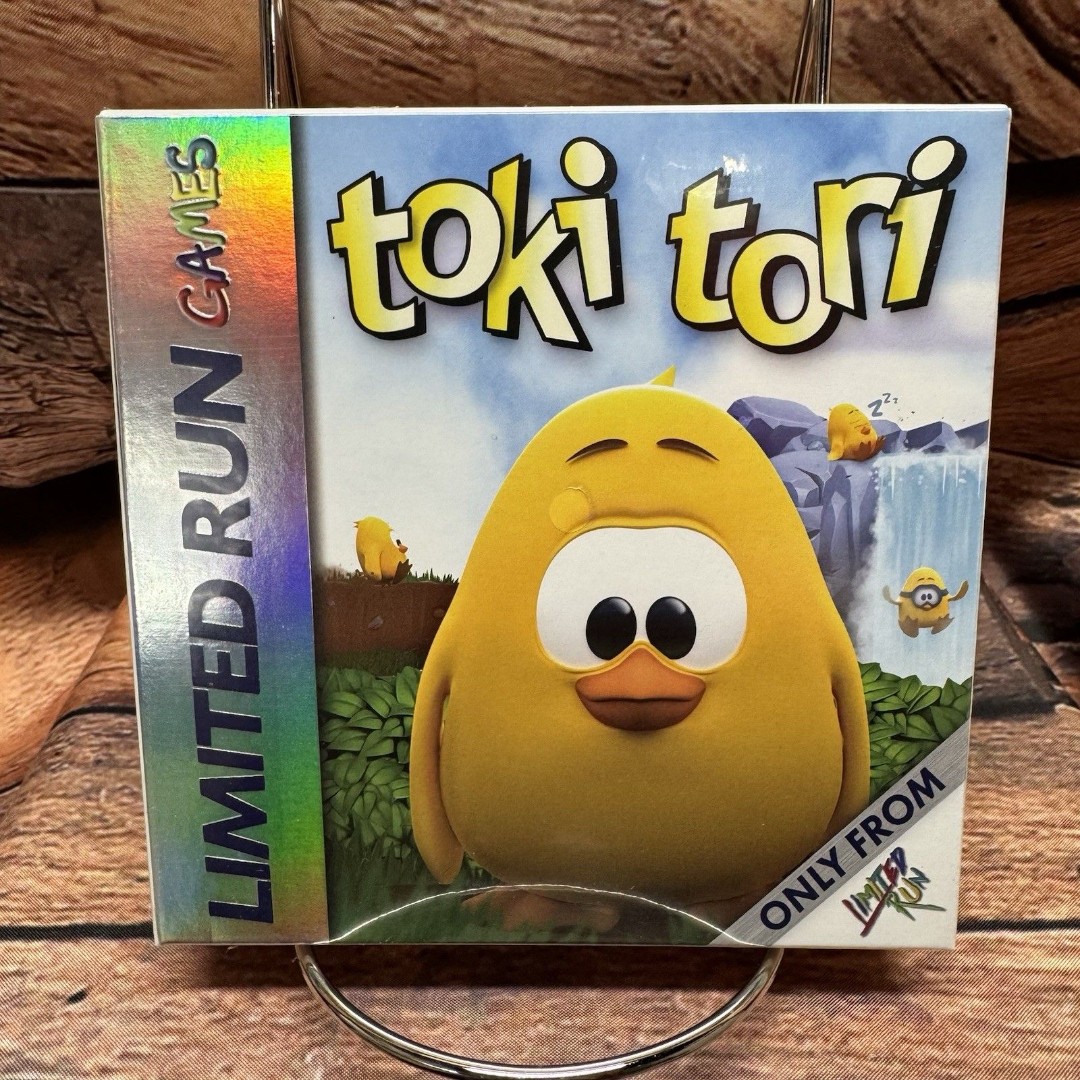 Toki Tori Nintendo Gameboy Color Limited Run Games Two Tribes LRG GBC New Sealed