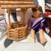 Wishing well for an 18” doll