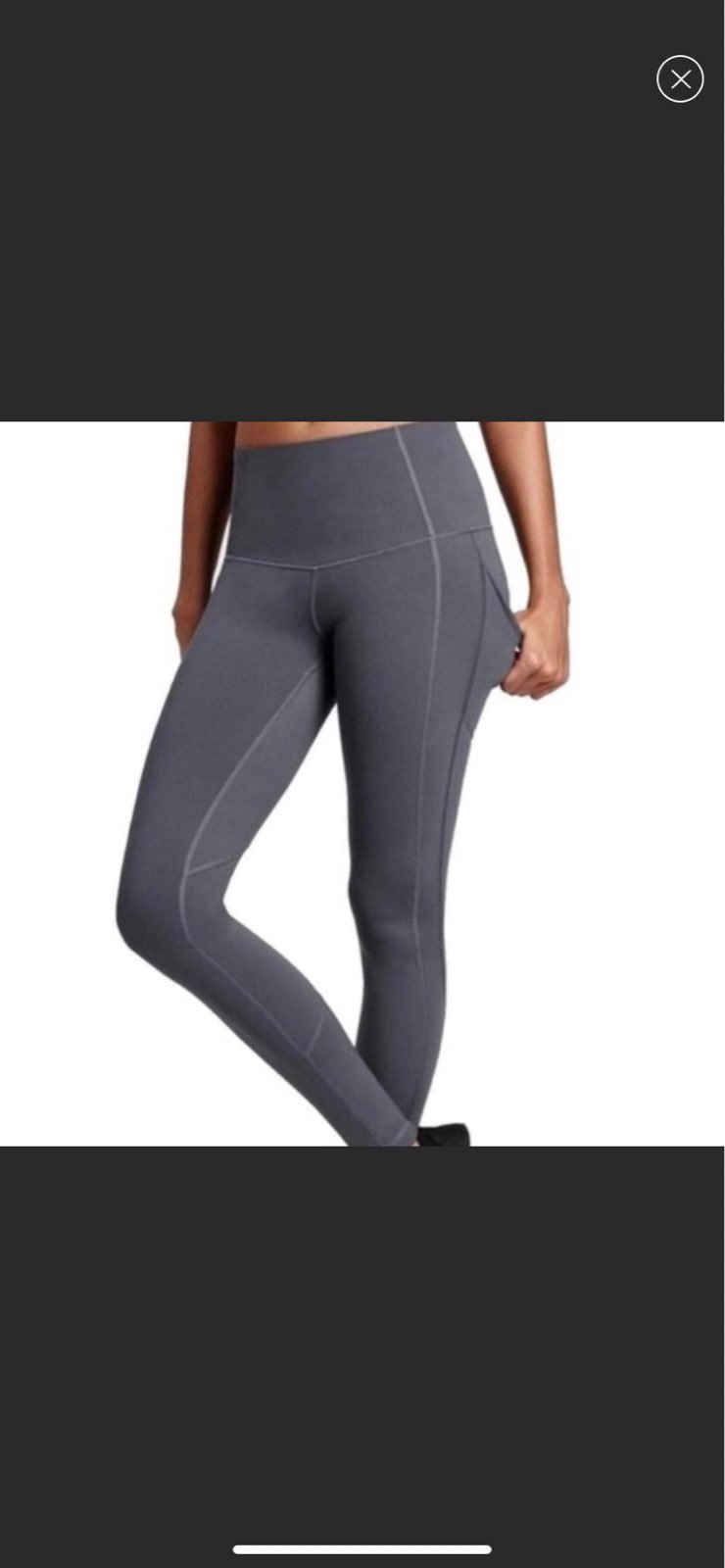 VIctoria’s Secret Sport Gray High Rise Knockout Tight Legging