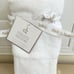 Deborah Connolly Designs 2x Tip Towel Made in TURKEY WHITE 100% Cotton 12 X18