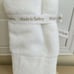 Deborah Connolly Designs 2x Tip Towel Made in TURKEY WHITE 100% Cotton 12 X18
