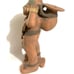 15” Vintage Pottery Statue Figure Tribal Aztec or Mayan Carrying Water 15” tall