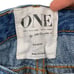 One Teaspoon Trashed Free Birds Extreme Distressed Skinny Jeans with Ankle Zips