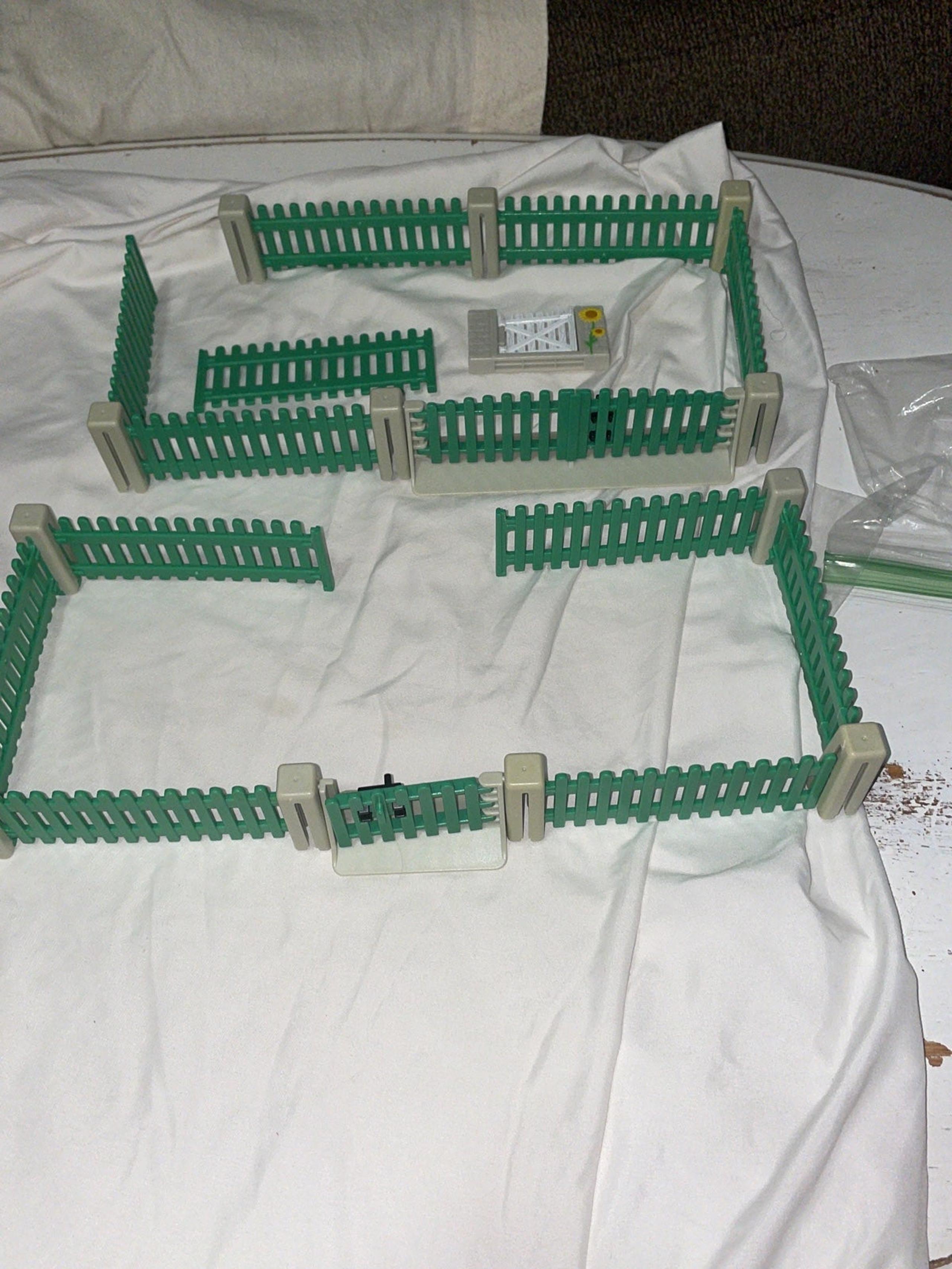Vintage Geobra Playmobil Fencing, Gates Medieval