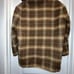 Vintage 60s Pendleton Shadow Plaid Wool Shearling Lined Coat