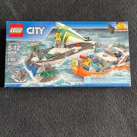 60168 LEGO City Coast Guard Sailboat Rescue
