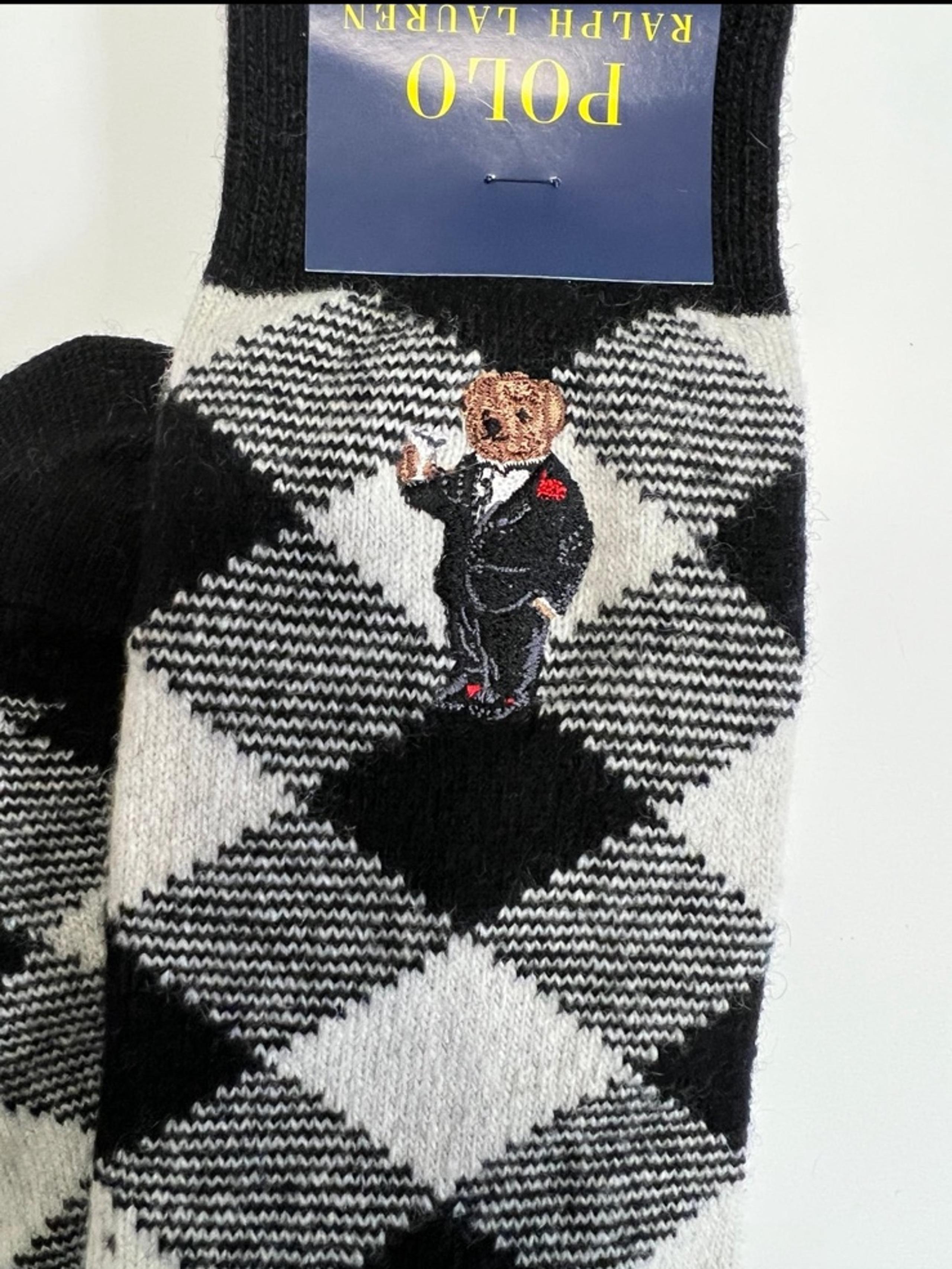 Cashmere Polo Bear Socks. Polo Ralph Lauren