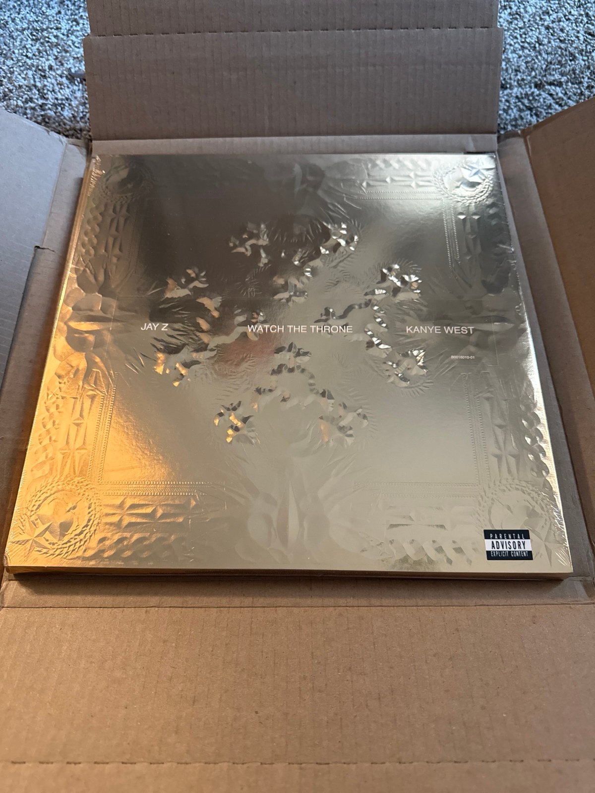 Watch The Throne Jay Z & Kanye West Vinyl Record