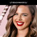 BNIB Beach Waver B1 Holiday Black Glitter Rotating Iron