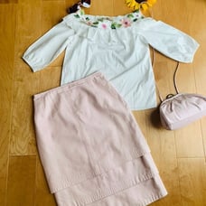 Vintage Sienna New York Leather skirt