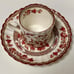 June 1950 Vtg Copeland Spode India Tree Flat Cup & Saucer Set