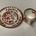 June 1950 Vtg Copeland Spode India Tree Flat Cup & Saucer Set
