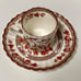 June 1950 Vtg Copeland Spode India Tree Flat Cup & Saucer Set