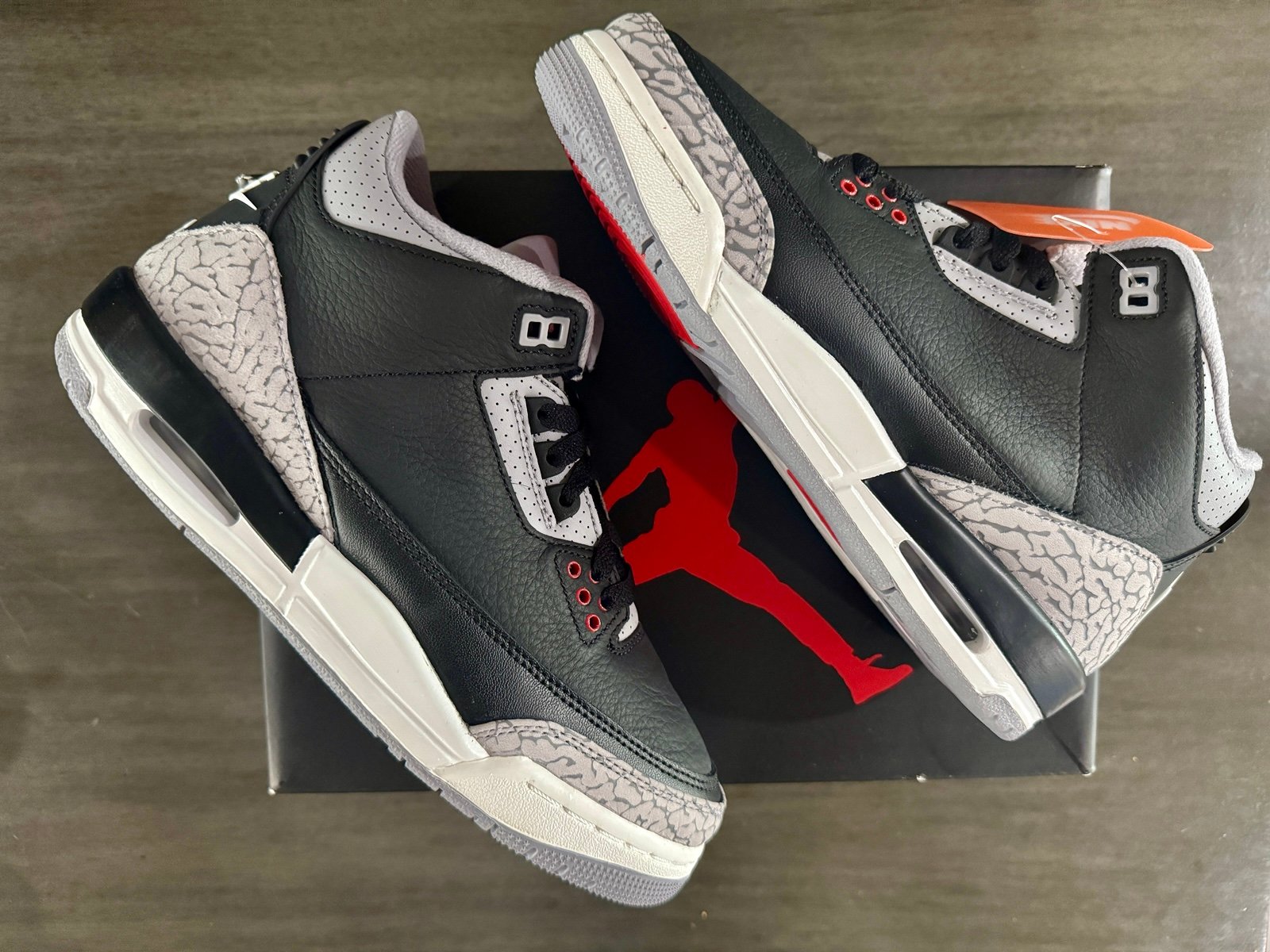 Jordan 3 Black Cement 6.5Y