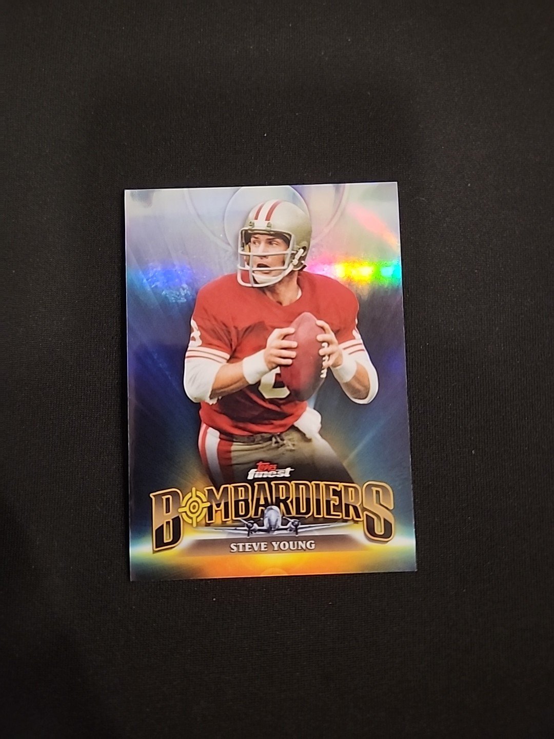 2024 Topps Finest Bombardiers SSP Steve Young 49ers