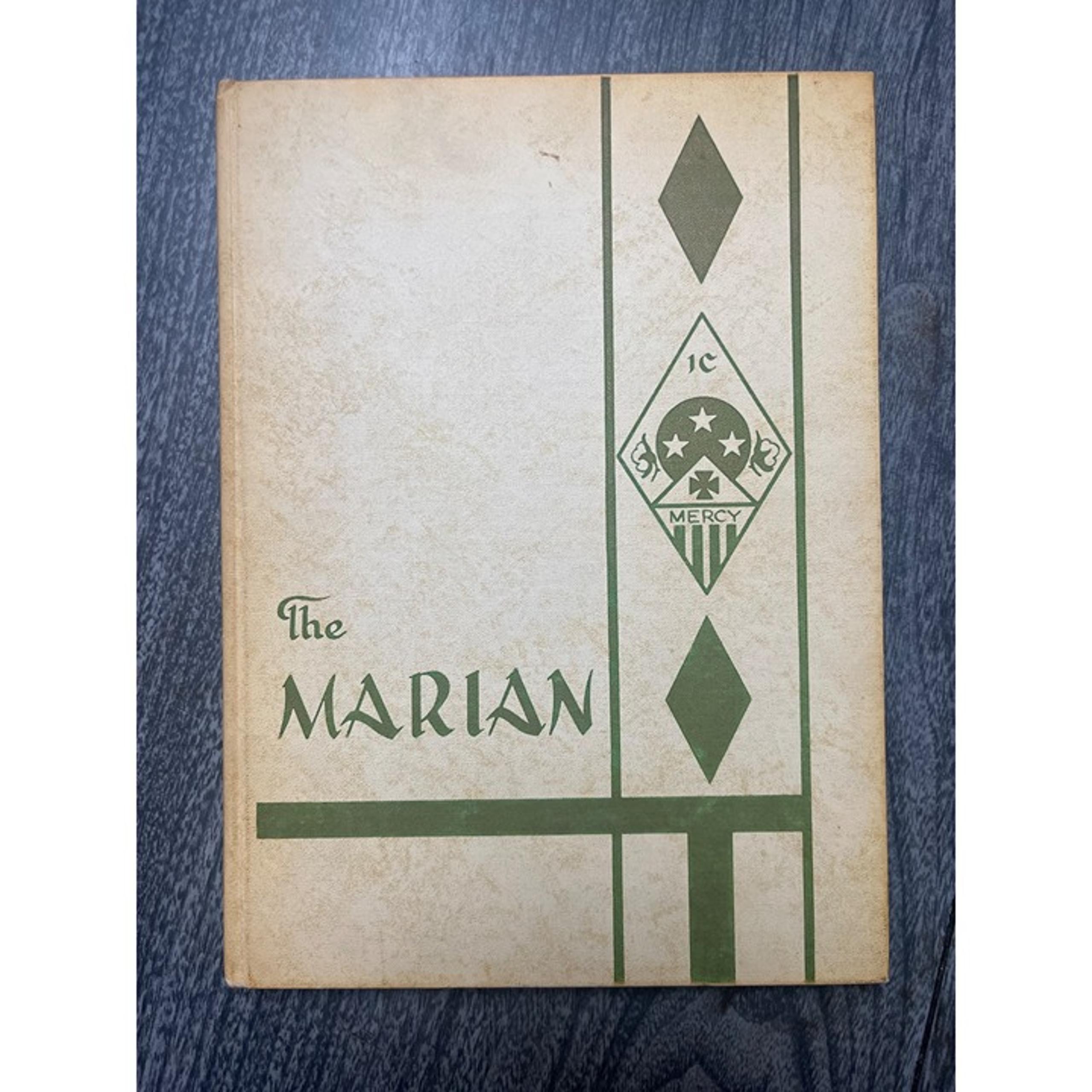 The Marian 1965 Immaculate Conception Girl High School Memphis TN Vtg Yearbook